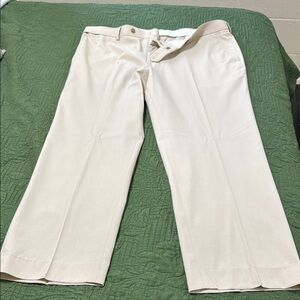 Saddlebred Men's Cream Dress Pants